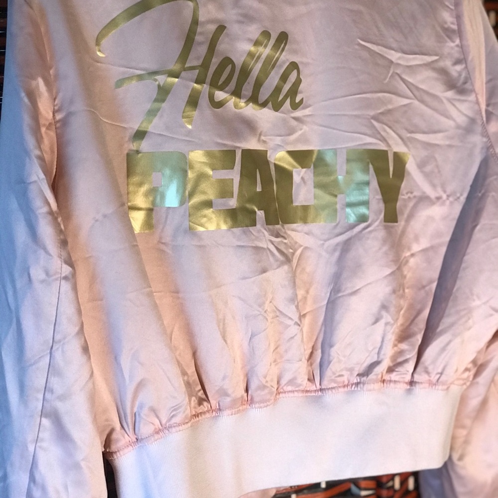 Hella Peachy bomber jacket